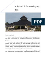 Peninggalan Sejarah Di Indonesia Yang Bercorak Islam: Masjid Agung Demak