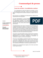 CP - FO - Réforme Des Retraites - La Mobilisation Continue