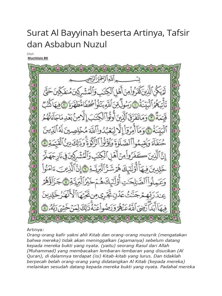 surat-al-bayyinah-beserta-artinya-pdf