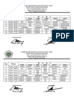 Jadwal Pelajaran KLS 3 23-24