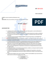 Informe Segun Inspeccion Realizada