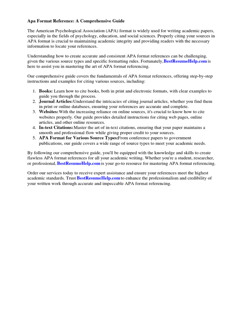 Apa format reference yourself pdf apa style citation