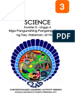 Science3 - q2 - CLAS6 - Mga Pangunahing Pangangailangan NG Tao, Hayop, at Halaman - v4 - (RO-QA) - Liezl Arosio