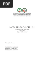 Calculus Module 2