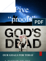 Five Proofs God Is Not Dead - by John Eckier S. Asayas
