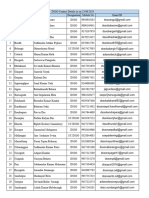 Dsso List - PDG