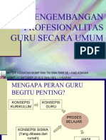 Slide - PengembanganProfesionalitasGuru