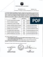 Acta de Abanderados