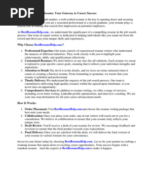 Caregiver Duties and Responsibilities Resume