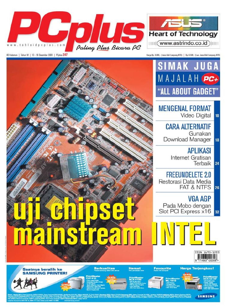 PC-PLUS Edisi 247-UJI CHIPSET MAINSTREAM INTEL | PDF