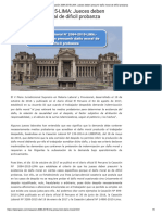 Casación 2084-2015-LIMA - Jueces Deben Presumir Daño Moral de Difícil Probanza