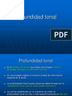 Profundidad Tonal Es El Numero de Grises Que Tiene Una Imagen Entre La Densidad Maxima y La Densidad Minima