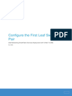 Configure The First Leaf Switch Pair