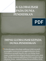 Impak Globalisasi Kepada Pendidikan Dunia