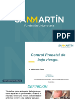 Control Prenatal Bajo Riesgo