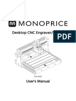 Monoprice CNC Manual 44220 - Manual - 230310