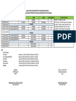 Jadwal Kuliah Tingkat 3B