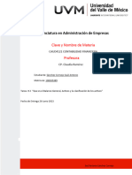 Tarea # 2 Que Es El Balance General Activos y La Clasificación de Los Activos