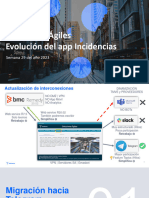 Evolución Del APP Incidencias SA