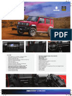 AF SZ - Ficha Tecnica Jimny 5 Puertas - Version SDM Suzuki