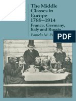 (Themes in Comparative History) Pamela M. Pilbeam (Auth.) - The Middle Classes in Europe, 1789-1914 - France, Germmany, Italy and Russia-Macmillan Education UK (1990)