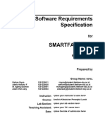 Software Requirement Specification Smartfarmers