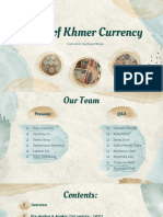 History of Khmer Currency