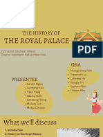 Team8 History of The Royal Palace
