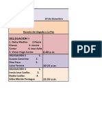 Horarios para Visitantes de Charagua