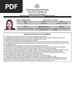 Aau Admit Card Krishna Borah Nt22 116221