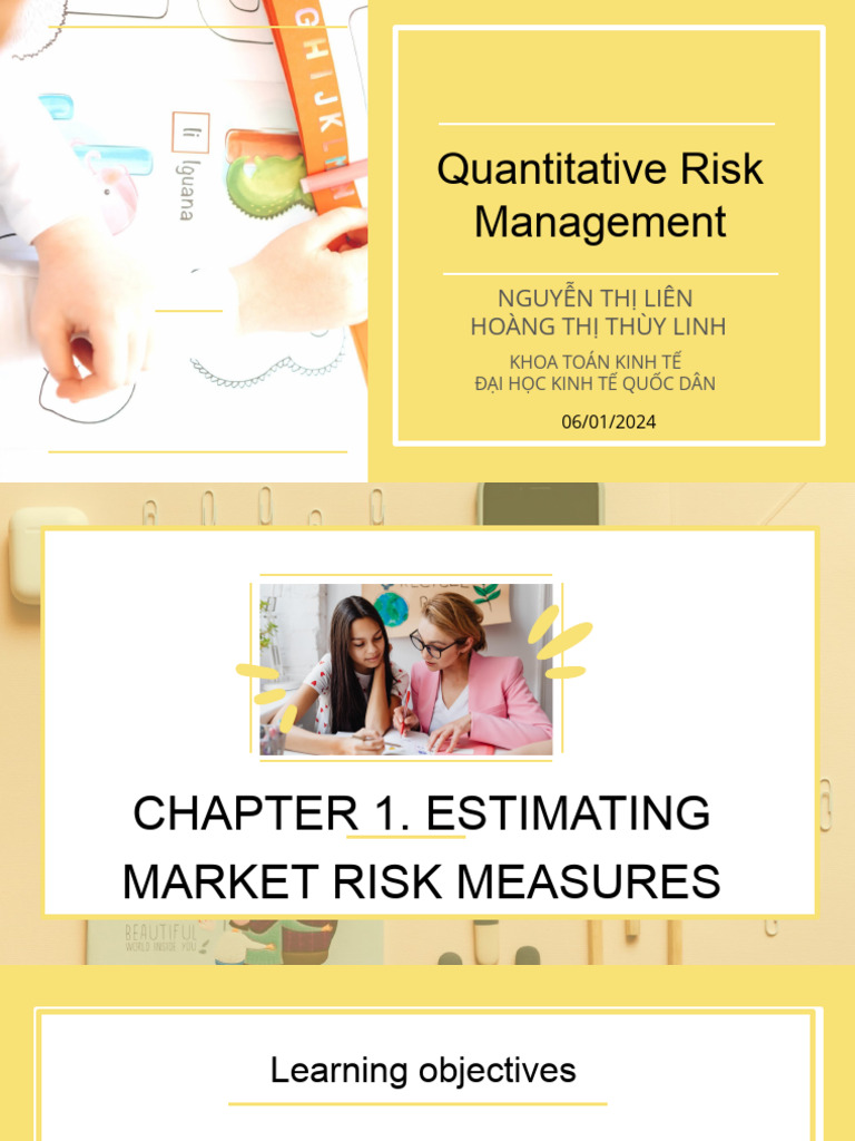 Market Risk Measurement Techniques | PDF | Value At Risk | Normal ...