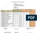 Format Nilai Pas 23 Mapel Guru