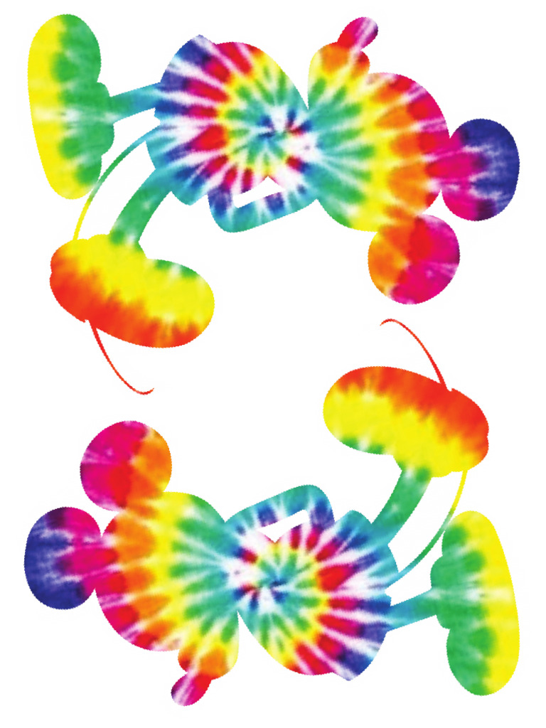 Tie Dye Mickey Mouse Hat