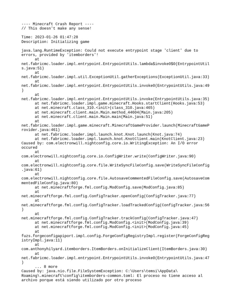 Crash 2023 01 26 - 01.47.28 Client | PDF | Computing | Information ...