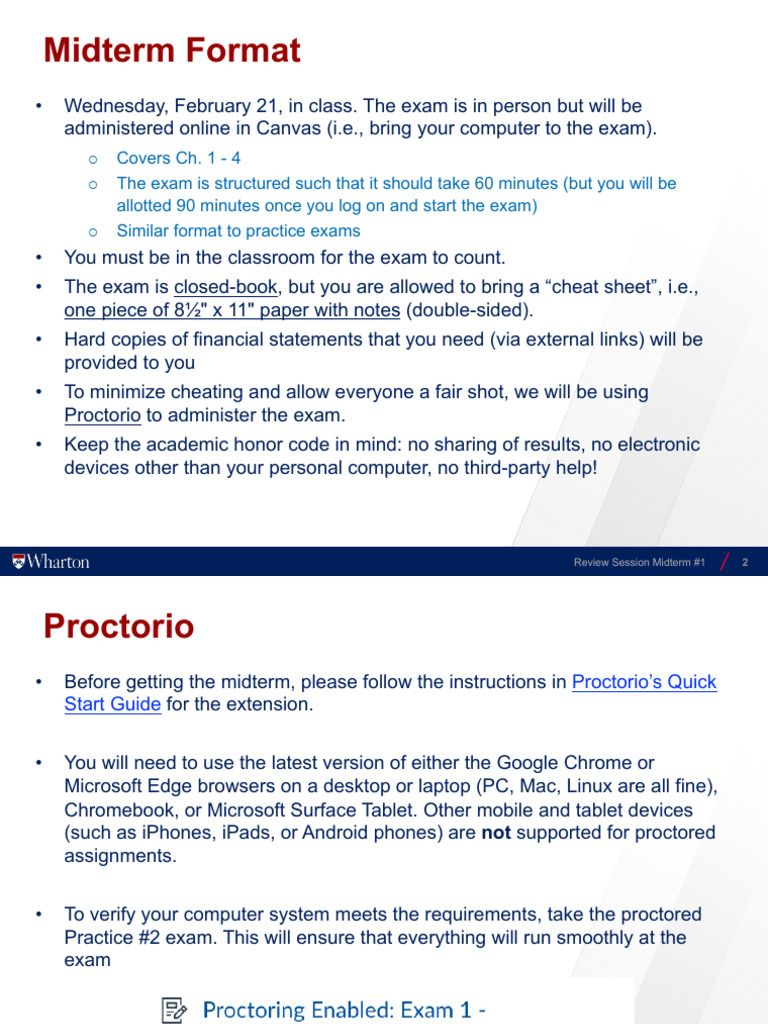 Midterm Exam Instructions | PDF | Tablet Computer | Chromebook