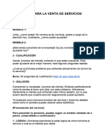 Plan para La Venta de Servicios: Haz Clic Aquí para Abrir