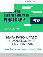 Guion Cerrar Ventas Whatsapp