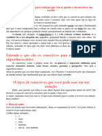 ENEM 18 Tipos de Conectivos para Redação Que Vão Te Ajudar A Desenvolver