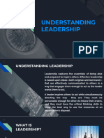 Understanding Leadership