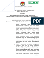 Keputusan KIP Aceh No.45 2023 (DPT)