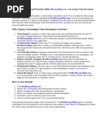 Curriculum Vitae Download Con Foto