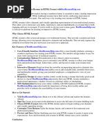 Resume in HTML Format