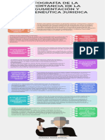 Infografia de La Importancia de La Argumentación y Hermenéutica Juridi