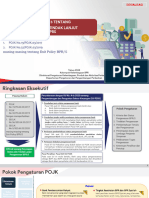 Sosialisasi - RPOJK Penetapan Status Dan Tindak Lanjut Pengawasan BPR Dan BPRS v.2 Rev