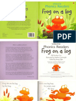 Usborne Phonics Readers - Frog On A Log