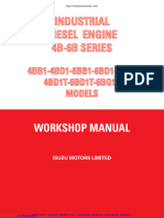 Isuzu 4BB1, 6BB1, 4BD1, 4BD1T, 6BD1T, 6BG1T, 6BD1, 6BG1 Diesel Engine Workshop Manual