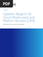 Cyberark Blueprint For Cloud Infrastructure and Platform Services Cips