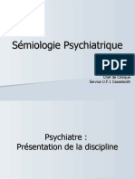 Semiologie Psychiatrique