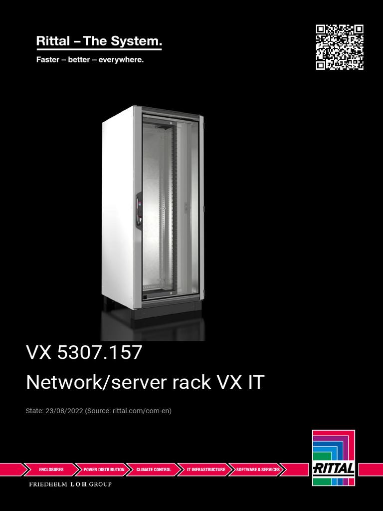 Network - Server Rack VX IT | PDF | Door | Sheet Metal