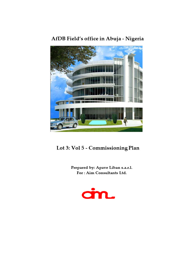 RFP - Procurement of Construction Works For AfDB Nigeria Field Office ...